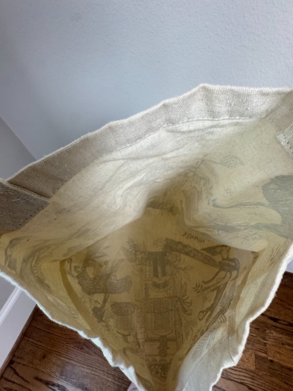 Sezane × Maia Bunge Paradiso Jungle Canvas Tote - Picture 7 of 7
